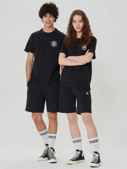 Шорти Converse GO-TO EMBROIDERED STAR CHEVRON FLEECE SHORT 10023875-001 р. L чорний