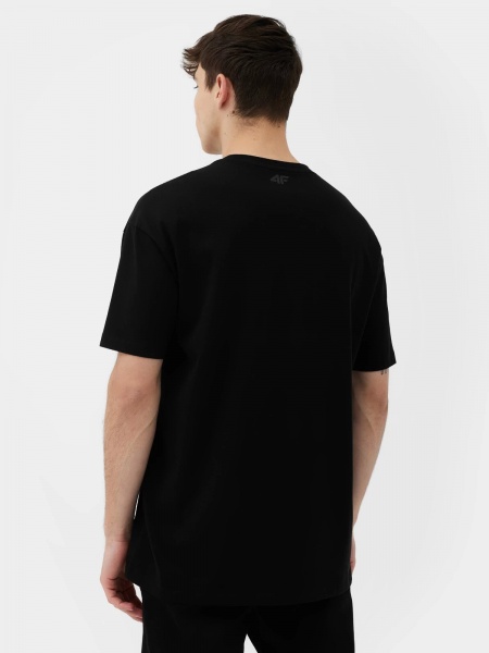 Футболка 4F TSHIRT M1177 4FRSS23TTSHM1177-20S р.XL черный