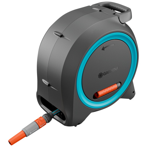 Котушка для шланга Gardena Dual Hose Box настінна/наземна 11 мм 25 м