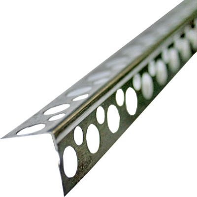 Угол перфорированный алюминиевый 3 м