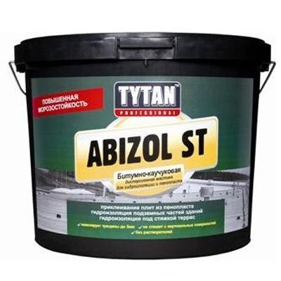 Мастика битумно-каучуковая Tytan Abizol ST 9 кг