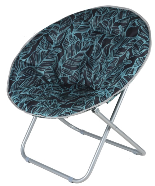 Стул раскладной Indigo OC00157-1 82x68x79 см зеленый с черным