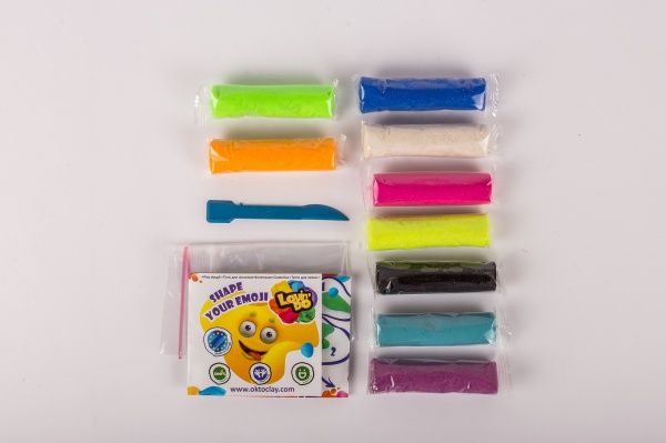 Набор для лепки Ассорти 9 цветов с глиттером 41009 Lovin'do