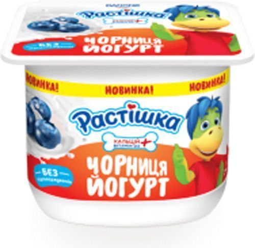 Растішка 2% чорниця стакан 115г 