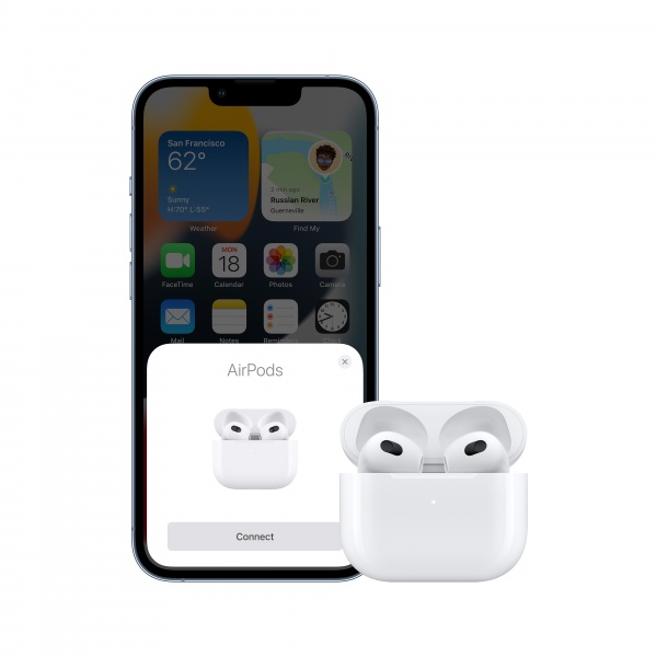 Навушники Apple AirPods 3 with Lightning Charging Case (MPNY3TY/A) 