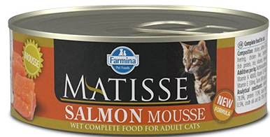 Консерва для котов Farmina Matisse Salmon Mousse с лососем 85 г