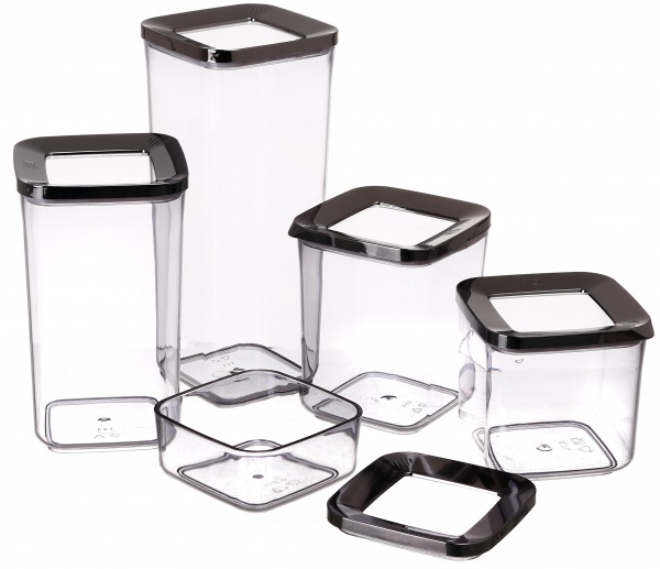 Набір банок з кришками Kontensan VP-113 5 шт. Vip Ahmet