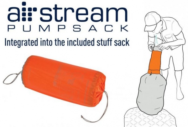 Коврик туристический Sea To Summit Ultralight Insulated Mat Regular STS AMULINS_R 183x55 см оранжевый