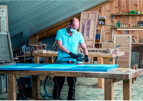 Набор кругов самоклеящихся Bosch ExC470 Hook&Loop 125 мм 5 шт. 2608900803