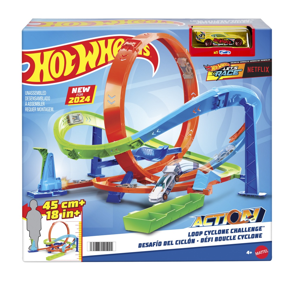 Игровой набор Hot Wheels Испытание гиперпетли HTK16