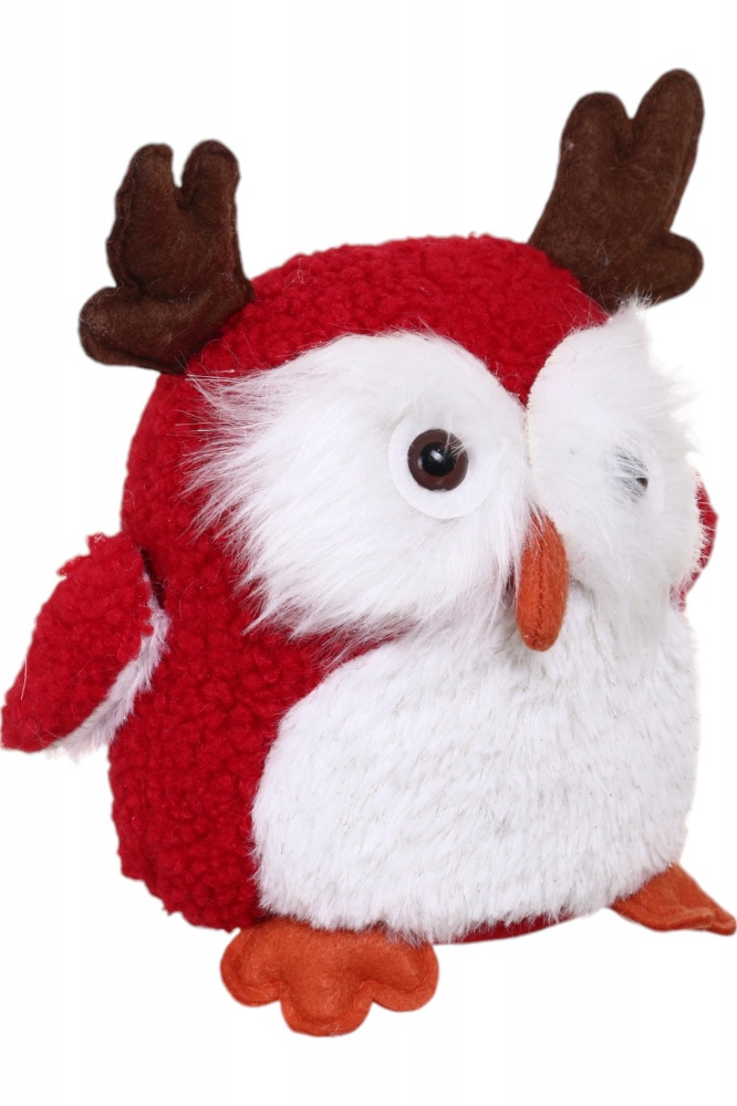 Декорация новогодняя Сова в ассортименте LF2341036AB 17 см