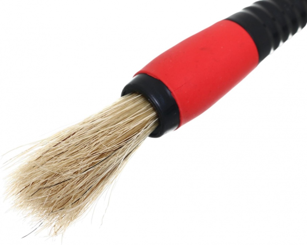 Щетка Auto Assistance для детейлинга 3 шт. черный с красным