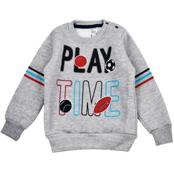 Свитшот Play 8124 р.86 серый 
