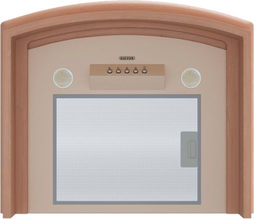 Витяжка Eleyus Tempo 800 LED SMD 60 N