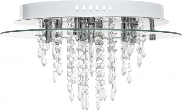 Люстра стельова Геотон НПБ 02-7х40-089 8568/7 7xG9 хром 47108 