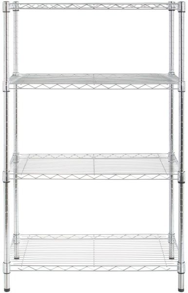 Стелаж металевий 1200x760x350 мм хром (143047-4LC) 