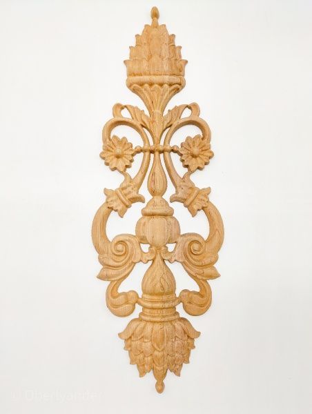 Декоративна панель дерев'яна вертикальна 1 шт. DV.01.100 90х260x6 мм 