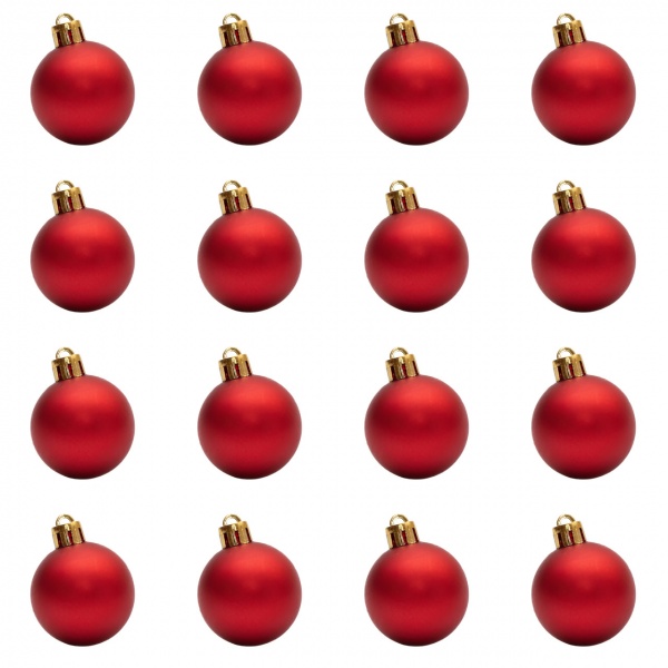 Набор елочных шаров Девилон 250881 d40 мм 16 шт./уп. 