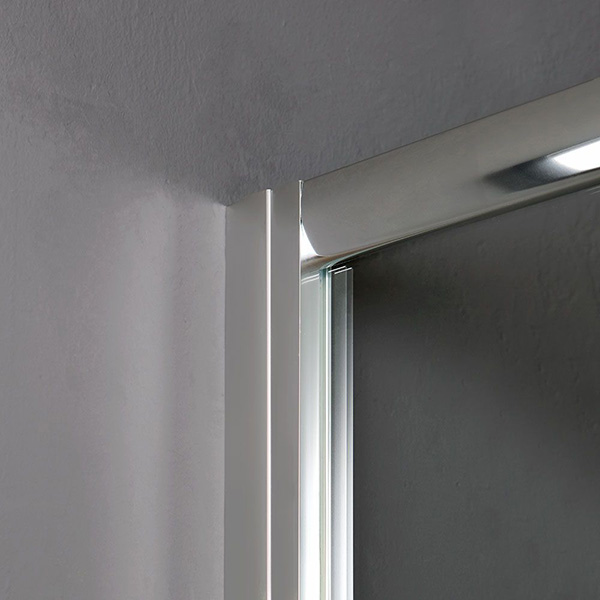 Душевое ограждение Line квадратное 90х90х190см прозрачное (LN90C)