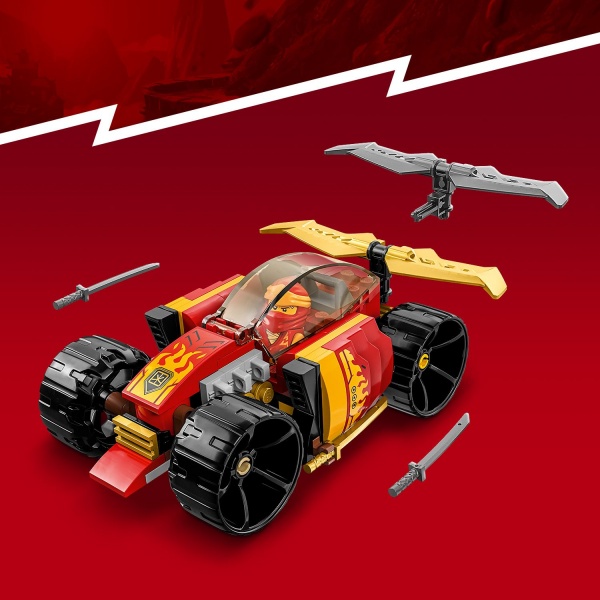 Конструктор LEGO NINJAGO Гоночний автомобіль ніндзя Кая EVO 71780