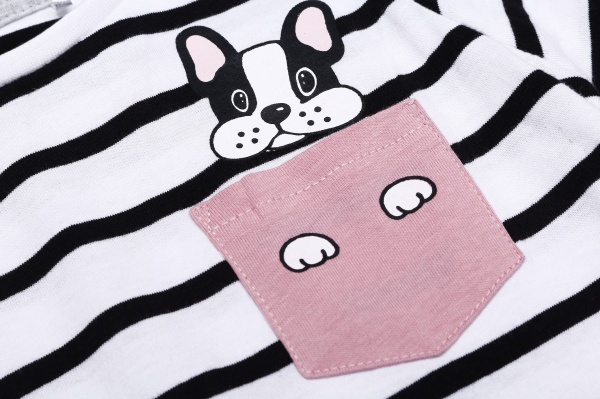 Реглан для дівчинки Blue Seven р.128 біло-синій 750698 X * 98 