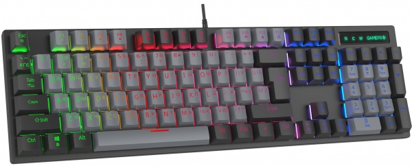 Клавіатура ігрова GamePro (MK105B) black 