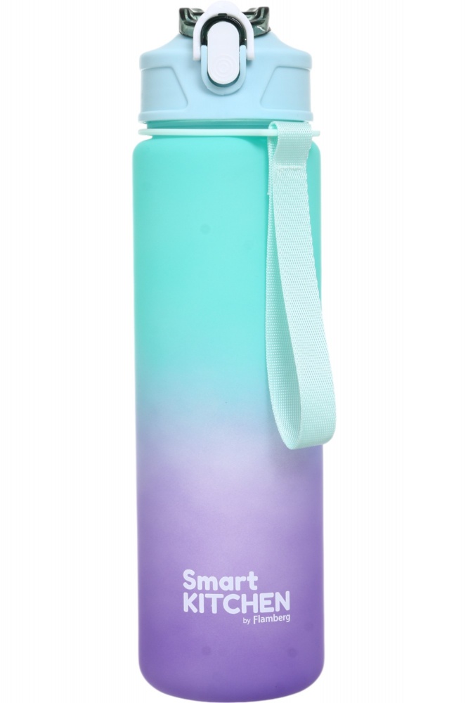 Бутылка для воды Smart Kitchen by Flamberg Gradient 750 мл фиолетово-голубой