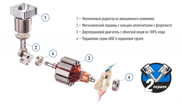 Компресcор автомобильный Vitol K-72