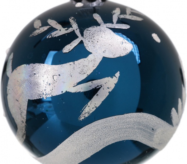 Шар новогодний мульти d 60 мм в ассортименте