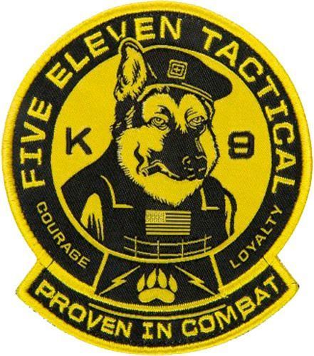Нашивка 5.11 Tactical Do Not Pet Patch Gold 81335-326
