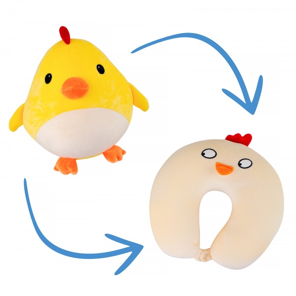 Подушка для подорожей Курчатко 30x30 см Home Line