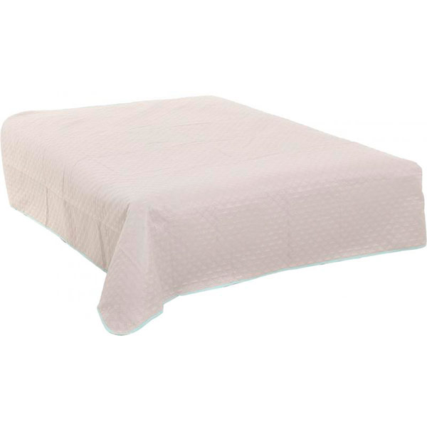 Покрывало Underprice светло-серый/зеленый 160x220 см