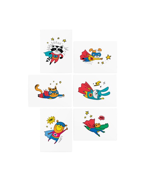 Тату временное TATTon.me Superhero set
