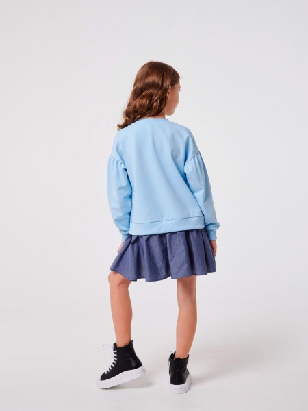 Платье Smil 120346 р.110 голубой 