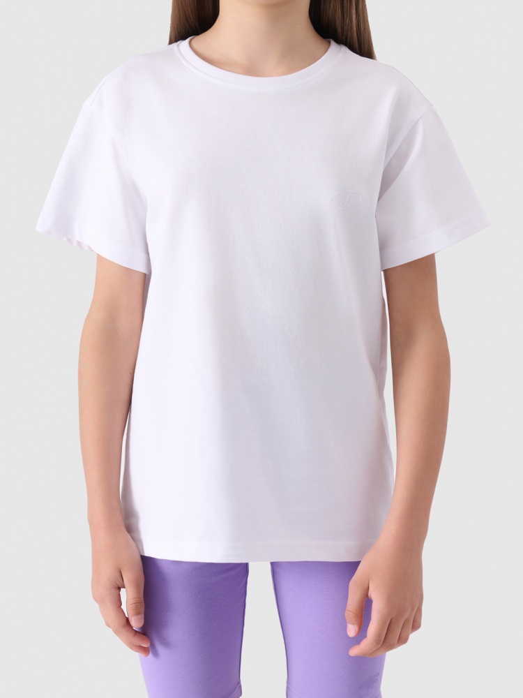 Футболка 4F TSHIRT F2332 4FJWMM00TTSHF2332-10S р.152 белый