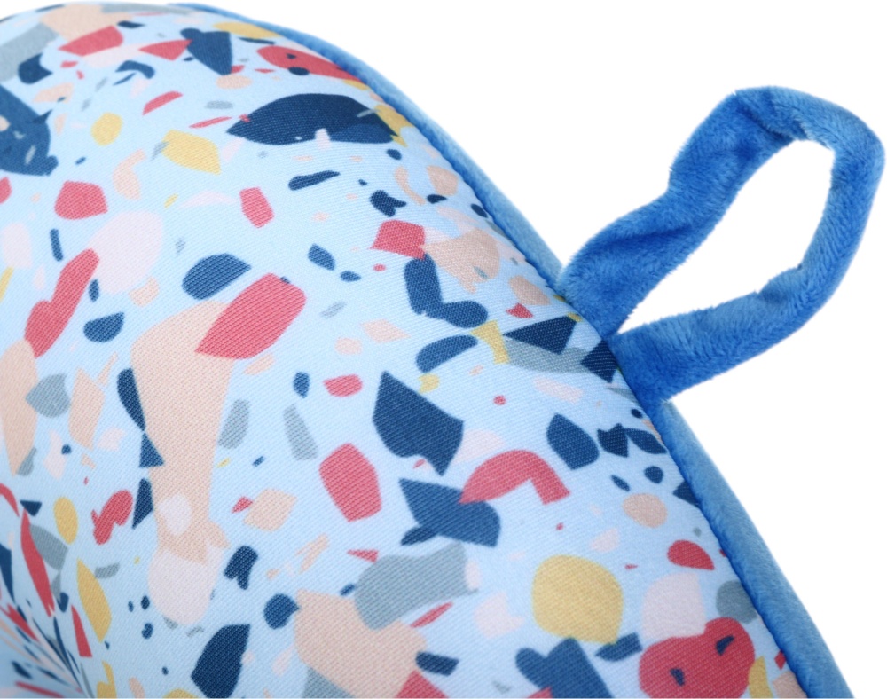 Подушка дорожная Confetti Blue Luna 30x30 см разноцветный