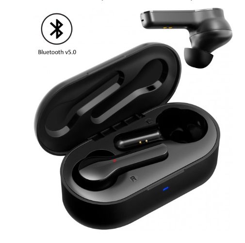 Навушники Promate Bluetooth 5 IPX5 black (trueblue-4.black) 