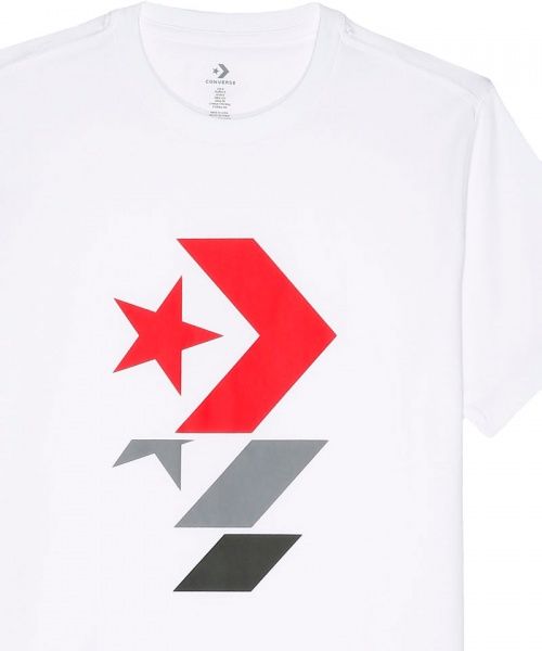 Футболка Converse Repeated Star Chevron Tee 10017452-102 XL білий