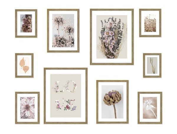 Набор галерейный Art Poster AP10-003 сухостой SvitArt 