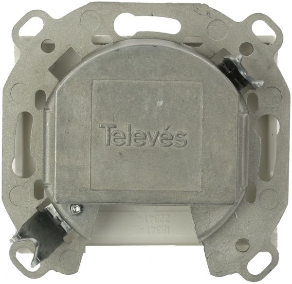 Розетка TV+R+SAT кінцева Siemens Iris білий 2918 W