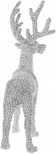 Декоративная фигура Олень со стразами 36 см 