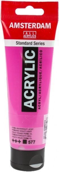 Фарба акрилова № 577 Перманентний червоно-фіолетовий 120 мл Amsterdam Standart Royal Talens