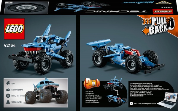 Конструктор LEGO Technic Monster Jam™ Megalodon™ 42134