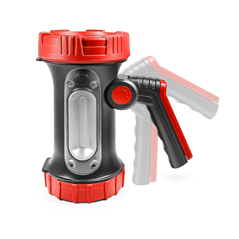 Фонарик аккумуляторный Stark LED L-1-01 Li 350 Lm черный/красный 243000101