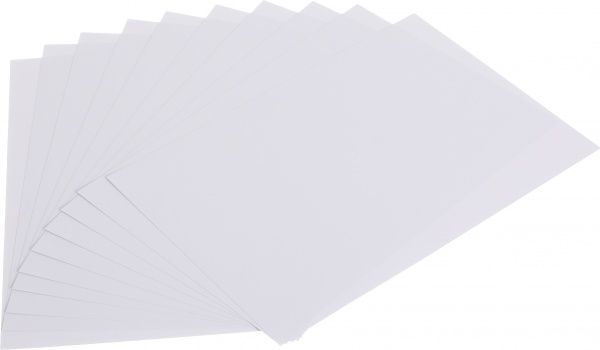 Набор белого картона Белоснежный 10 листов Nota Bene