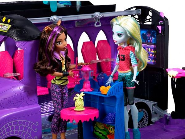 Игровой набор Monster High Крутой школьный автобус FCV63