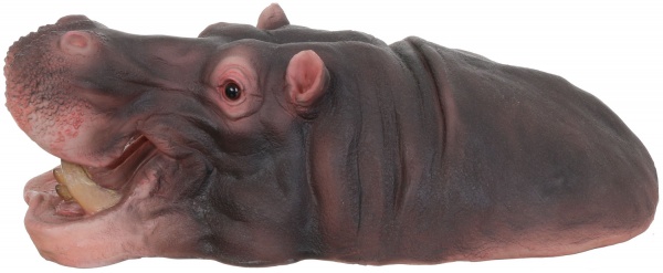 Декоративная фигура плавающий Бегемот 40x21x13 см MG3013650