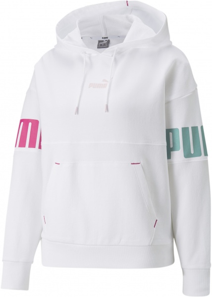 Джемпер Puma POWER Hoodie 84712502 р. S білий