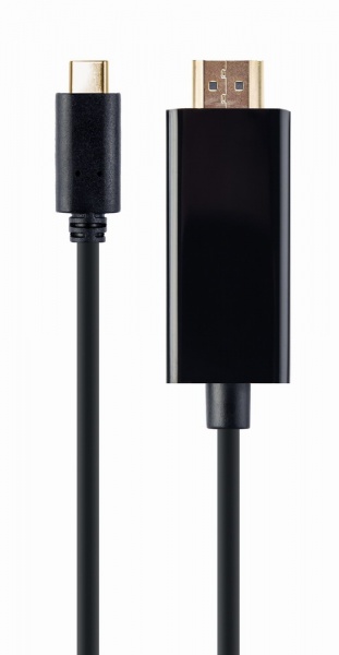 Кабель Cablexpert USB-C на HDMI, 4K@30Гц 2 м black (A-CM-HDMIM-01) 