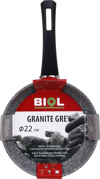 Сковорода Granite Grey 22 см 22136Р Biol